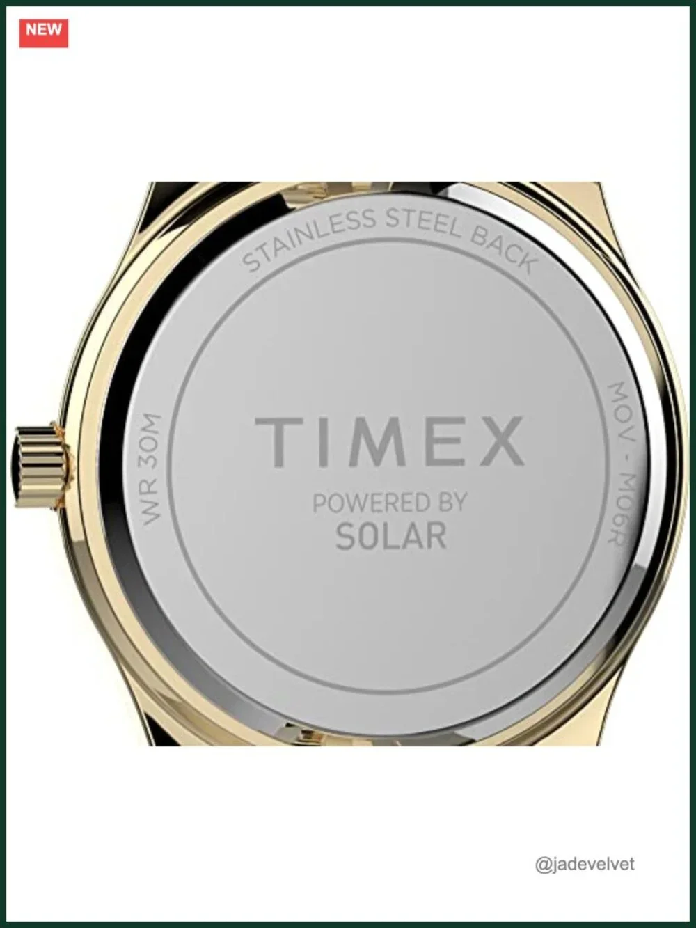 Timex Solar Premium Dress Watch 28mm Two-Tone Steel Bracelet